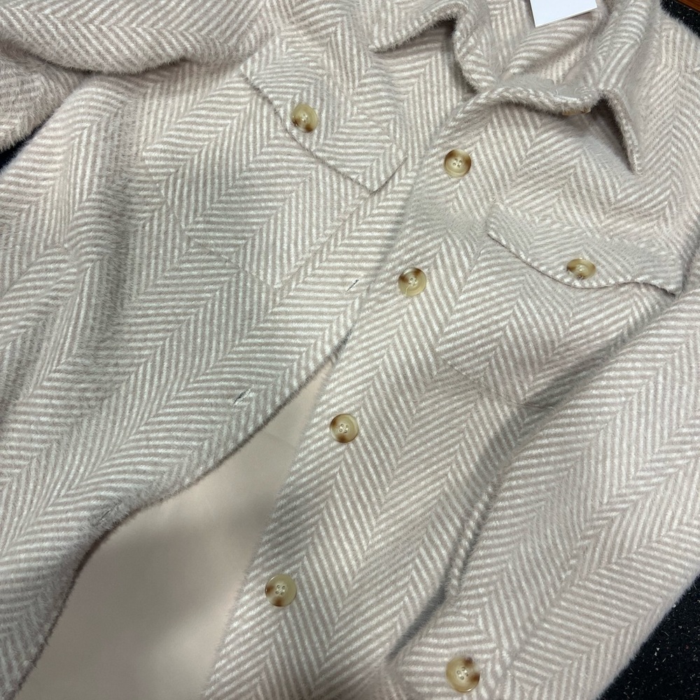 Greylin Fuzzy Long Knit Coat - Picture 5 of 8
